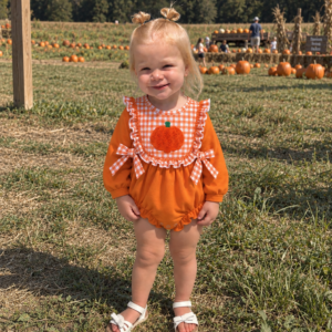 Girls Pumpkin Bubble